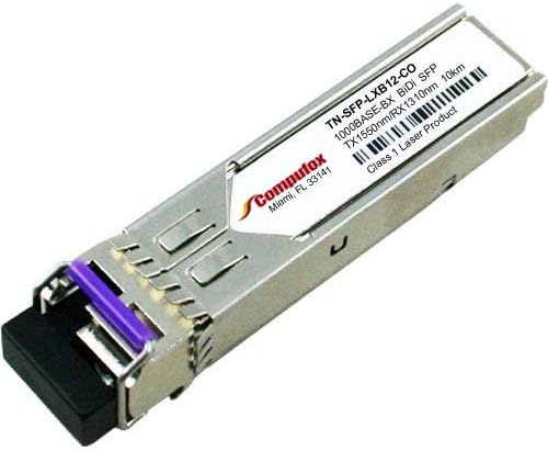 TN-SFP-LXB12-Transitibile compatibile 1000Base-BX-D SFP 1550NM TX/1310NM RX 10KM SMF Transceiver