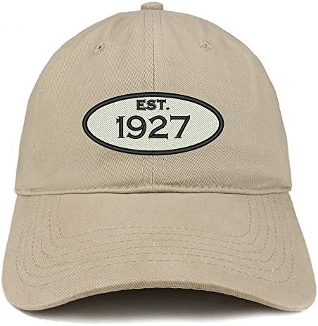 Magazin de îmbrăcăminte la modă înființat în 1927 brodat 96 Cadou de naștere de aniversare șapcă de bumbac coroană moale