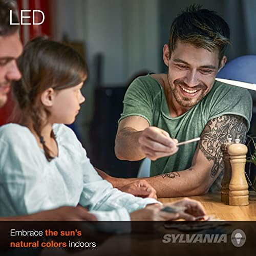 LEDVANCE Sylvania LED Truwave Natural Series 3-Way A21 bec, 40/60/100W = 6.5/9 / 13W, bază medie, mată, 5000k, Lumina zilei - 6 Pack