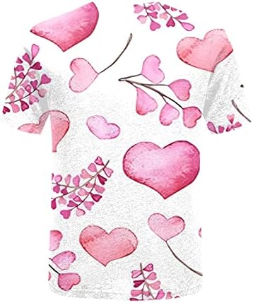 Panouri de Ziua Îndrăgostiților pentru femei Pulovers graficele Love Heart Letter Print HankeerShirt Tops Casual Pullover