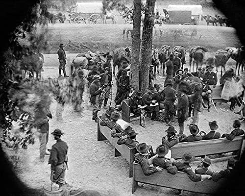 General Ulysses S. Grant Consiliul Civil Război 11x14 Silver Halide Photo Photo