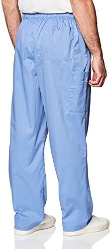 Cherokee tradiționale Fit Cargo Scrub Pantaloni pentru barbati cu centura elastica 4243