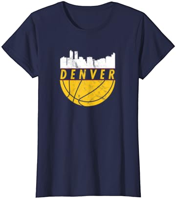 Tricou Denver Basketball Mile High 5280 Denver