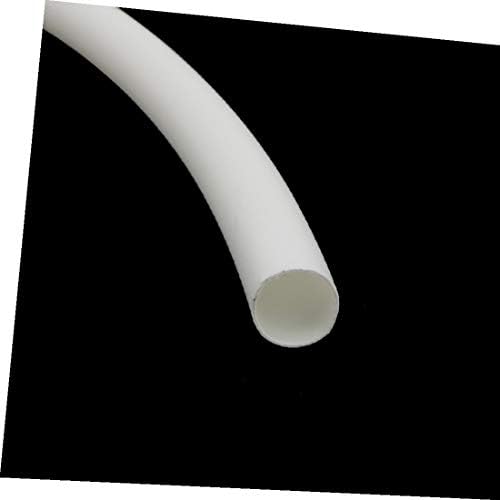 X-Dree 5m Lungime 7,9 mm Dia Pololefină Izolare mai groasă Izolație termică Tub de micșorat Alb (5 M Di Lunghezza 7,9 mm DI
