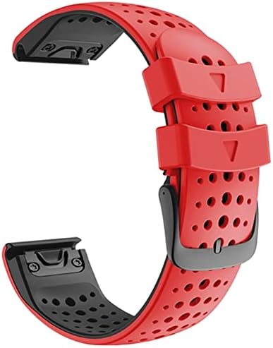 Kangdd Colloful Quickfit Watchband curea pentru Garmin Fenix ​​7 7x 5 5X 3 3 HR 945 Fenix ​​6 6x Watch Silicon Easyfit Band