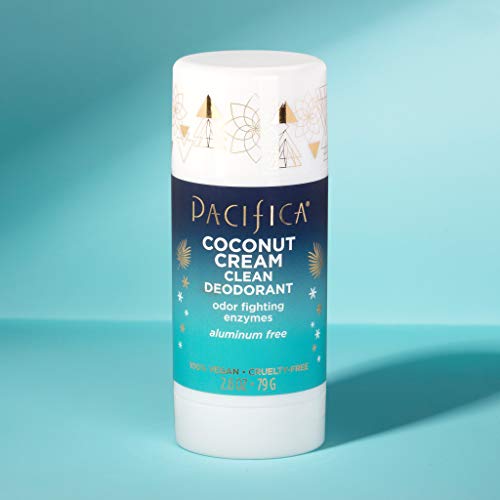 Pacifica cremă de nucă de cocos deodorant curat, 2,8 uncie