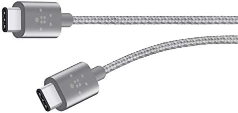Belkin USB-IF mixit certificat de 6 metri metalic USB-C la USB-C Cablu de încărcare