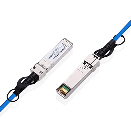Cablu colorat de 10g SFP+ Twinax, cablu pasiv de cupru atașat direct, 0,25m în albastru, pentru Cisco SFP-H10GB-CU0.25M, Meraki,