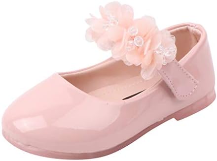 Toddler flori Fata pantofi Mary Jane plat pantofi Casual Slip pe balet plat Pantofi pentru copii Toddler