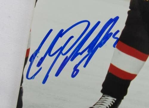 Chris Phillips Semnat Auto Atograph 8x10 Foto I - Fotografii NHL autografate