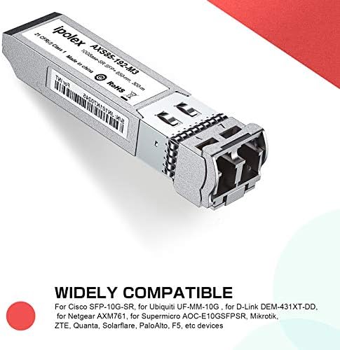 2 pachet 10gbase-sr SFP+ LC Transceiver multimod și 10G SFP+ Twinax Cable