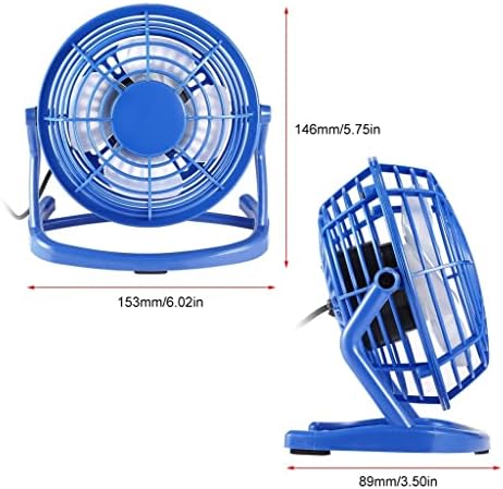 Yfsdx USB Fan aer rece de încărcare mut Desktop ventilator aer rece Potrivit pentru biroul de acasă dormitor (Culoare: Roz,