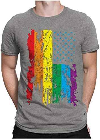 4 iulie tricou pentru bărbați grafic grafic la sfârșitul lunii iulie 3d Imprimare Ziua Independenței Tricou de vară Bluză cu