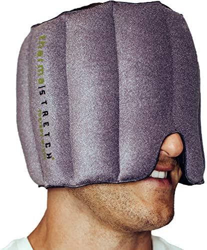Patu de încălzire a capului Therma -Stratch - Înfășurare cu microunde pentru dureri de cap, migrenă, relief de presiune a sinusurilor