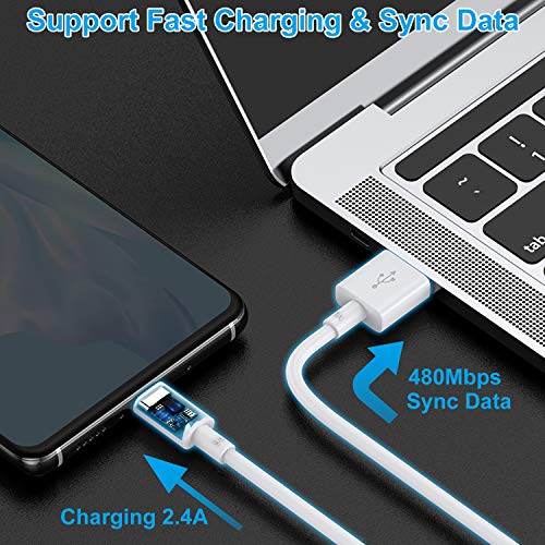 Cablu Micro USB scurt CLZWiiN , cablu încărcător telefon Android, Cabluri de încărcare și sincronizare de date de mare viteză pentru stația de încărcare, compatibil cu Samsung, HTC, Motorola, Kindle, tabletă