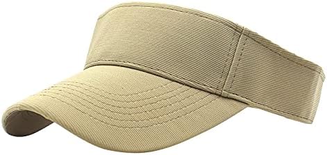 Fashion Black Cap Beach Pălărie reglabilă pentru protecție pentru femei Caps Sport Sun Visor-Golf Visor Baseball Caps Tennis