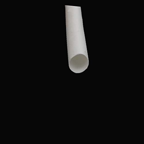 X-Dree 3,3ft Lungime 5mm Dia Dia Pololefină Izolat Tub de Sălată Tub de Sârmă Albă (3,3 ft Longitud 5 mm Dia Aislamiento de