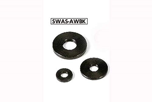 VXB Brand SWAS-5-10-1-AWBK Oțel inoxidabil Reglare neagră Metal WASHER-FMADE ÎN JAPONIE-PACE ONUNEA Oțelului inoxidabil Reglați