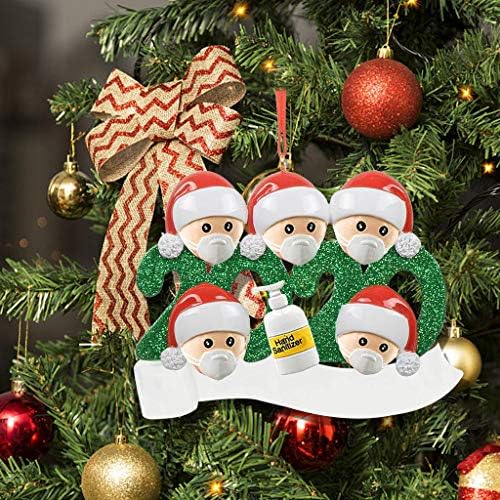 2020 Decorații de vacanță de Crăciun personalizate Familia de ornament supraviețuită