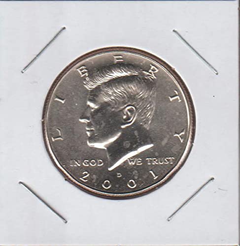 2001 D Kennedy Half Dollar Superb Gem necirculat din SUA Mint