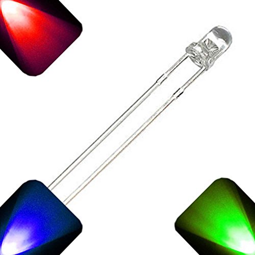 3mm rotund top RGB LED lent de schimbare automată - Ultra Bright