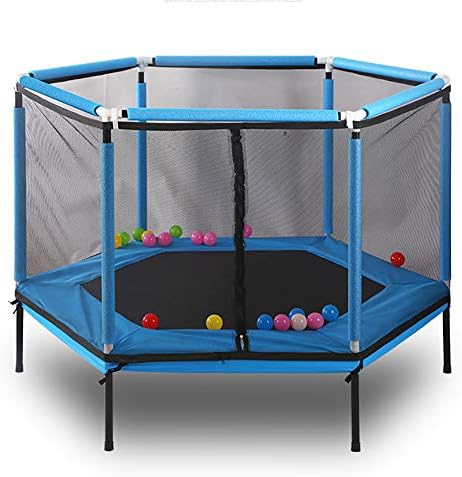 Dulplay Mini Tramboline Indoor Kids, trambulină pliabilă dublă reglabilă, cu plasă de carcasă cu capac captusit de siguranță