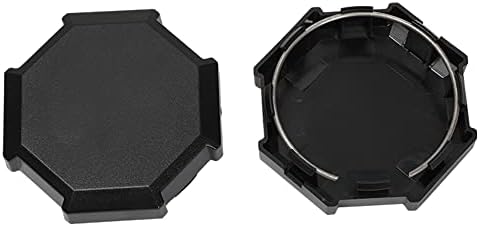 Capacele centrale ale roților HIKI 4PCS compatibile cu Polaris RZR 900 1000 XP Turbo 2014 2015 2017 Black Tire Wheel Center