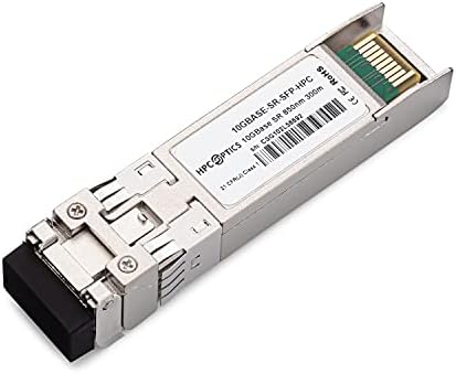 HPC Optics Compatibil cu Enterasys 10GB-SR-SFPP 10GBASE-SR SFP+ Transceiver | 10G SR MMF 850NM 10GB-SR-SFPP-HPC
