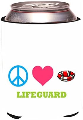 Rikki Knight RKWS-41560 Pacea Lifeguard Loveguard Design Beer Can/Soda Drink Cooler
