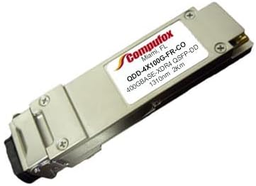 CompuFox 400GBASE-XDR4 QSFP-DD PAM4 Transceiver Compatibil cu Juniper QDD-4X100G-FR