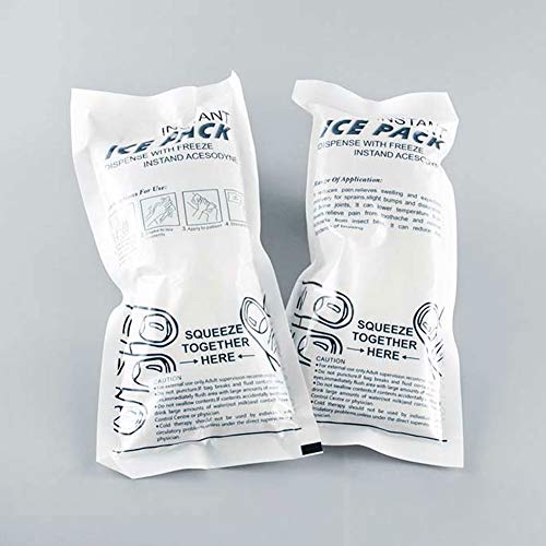 Adadas-beta Pack Instant Cold Pack Cold Urgenta Pack Breable Prim Ajutor Conținut pentru leziuni corporale, dureri de dinți,