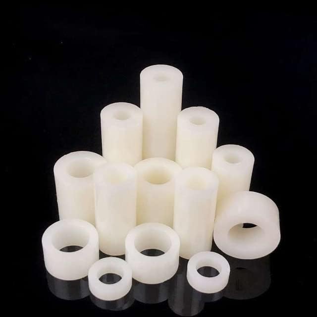 20-50pcs m3 m4 m5 m6 m8 alb negru abs de nylon plastic nerefuzat distanțier rotund rotund standoff șaibă de spălat pcb distanță distanțier