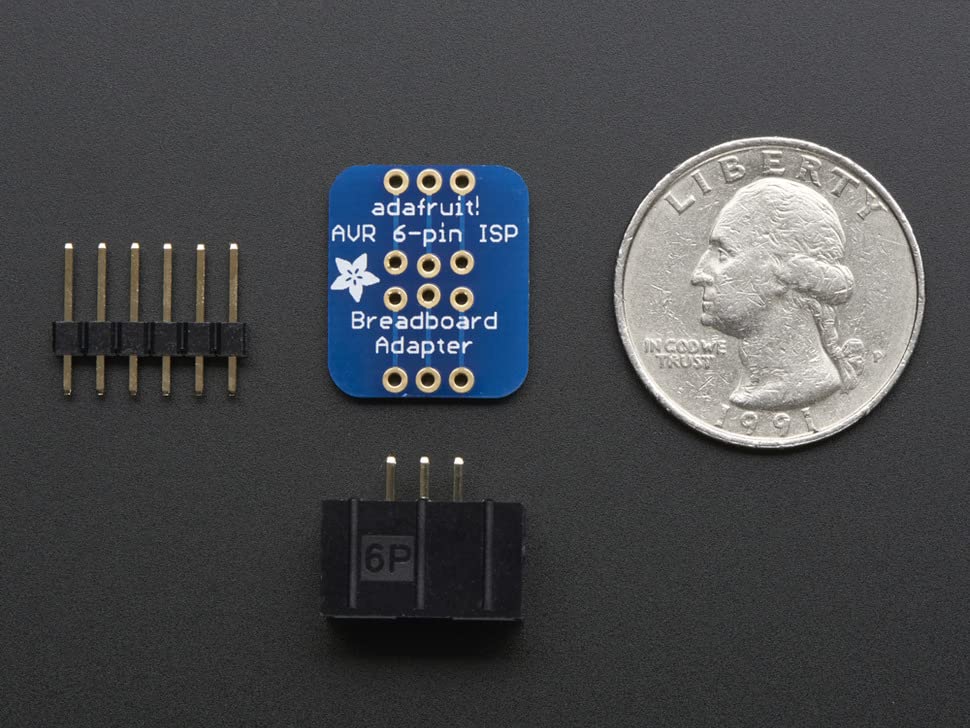 Adafruit 1465 6-pin AVR ISP Adapter Board Mini Kit