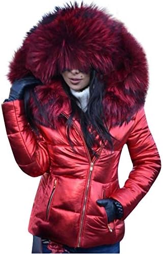 PrDecexlu plus dimensiune elegantă de vânt cu mânecă lungă pentru femei pentru femei Iarna confortabilă confortabilă a hainei
