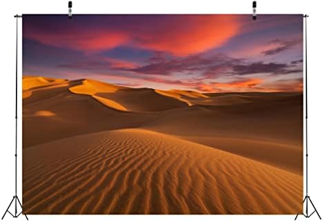 Loccor 10x8ft Fabric de deșert fundal Sunse Sunses Dunes Western Peisaj Fotografie Fundal Natură peisaj Tapiserie pentru petrecerea