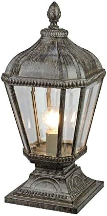Lampa de gazon Sjydq, lampă cu lămpi cu lămpi de gazon lampă de peisaj, lampă de grădină impermeabilă, stil european