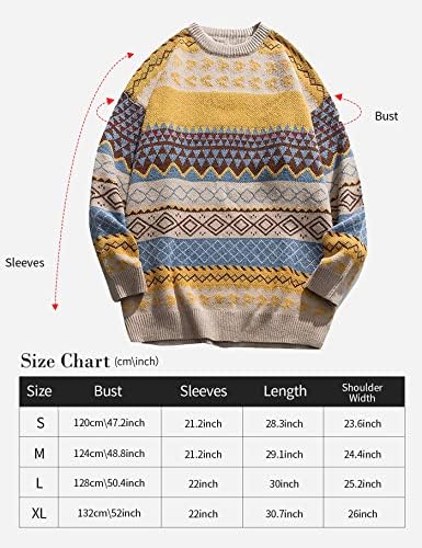 Pulover de iarnă pentru bărbați de iarnă cu dungi pulover cu dungi pulover cu mânecă lungă, cu mânecă lungă, casual, tricotat