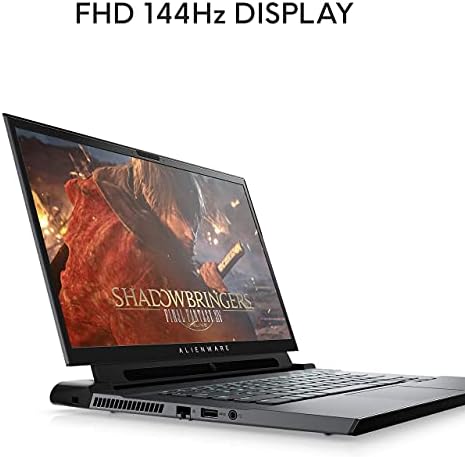 Laptop nou pentru jocuri Alienware M15, afișaj FHD de 15,6 144 Hz, Intel Core i7-9750H, NVIDIA RTX 2060 6 GB, SSD de 512 GB,