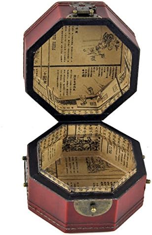 Wodeshijie Chinese Box/bijuterii vintage/cutii de depozitare a bijuteriilor/cutie de bijuterii din lemn cu blocare-b