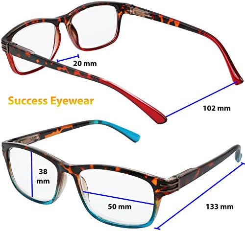 Ochelari de citit 3 perechi de mare valoare cititori Elegant Moda bărbați și femei ochelari pentru lectură