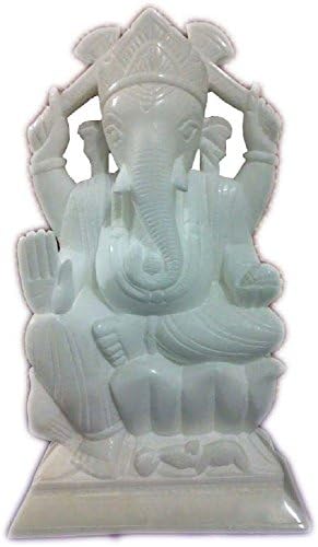 Domnul Diwali Statuia închinării Spriritual Hindus Gods of Success Ganesh Stone Sculptură