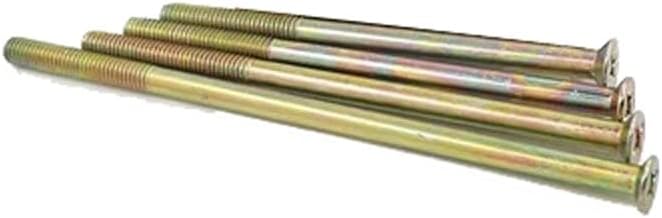 2pcs M6*95mm Phillips șuruburi de șuruburi de șuruburi cu șuruburi de lenging cu unghii carbon oțel placă zinc tip1642