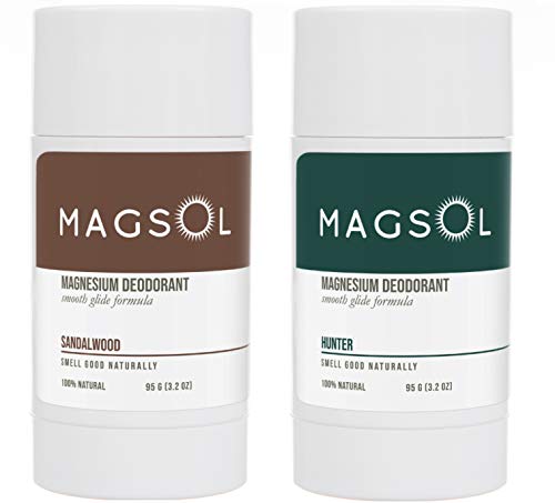 Deodorant de magneziu pentru bărbați și femei - deodorant natural - etichetă curată doar 4 ingrediente - perfectă pentru