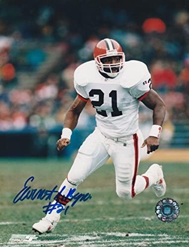 Earnest Byner Cleveland Browns Action Semnat 8x10 - Fotografii autografate NFL