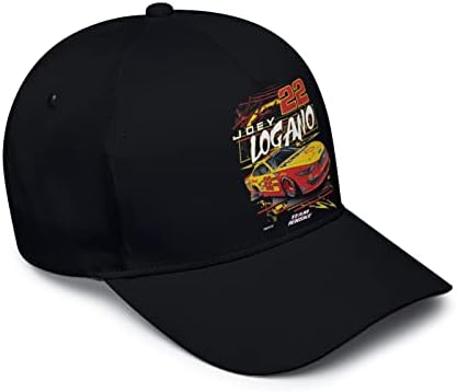 22 Joey Logano Hat Sports Sports Baseball Cap Cap Beach Beach Pălării Soarele Lățime CAPS BRIM Potrivit pentru pescuitul de