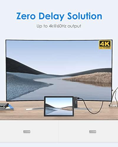 Lention USB C până la 4K HDMI Digital AV Adapter, Thunderbolt 3 la HDMI Adapter, pentru 2021- MacBook Pro, nou Mac Air/iPad/Surface,