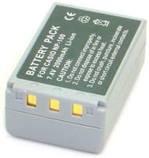 Pachet de baterii reîncărcabile Li Ion pentru cameră digitală/cameră video compatibilă cu CASIO NP 100, NP100