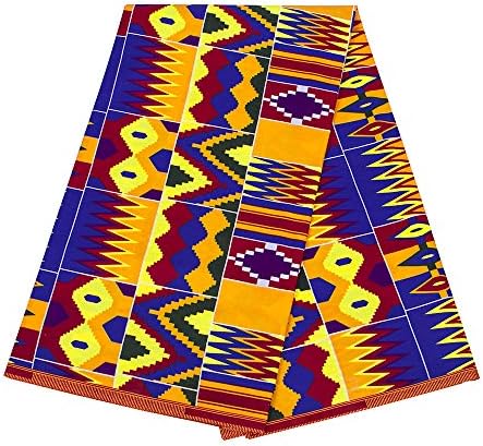 6 Yards African Batik Fabric Bumbac Moda Abstract model Geometric pentru a face îmbrăcăminte DIY Artizanat