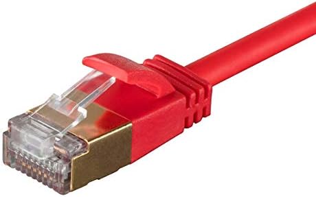 Cablu de patch MonoPrice Slimrun Cat6a Ethernet Patch - Cord de internet de rețea - RJ45, STRANDED, STP, Sârmă de cupru pură,