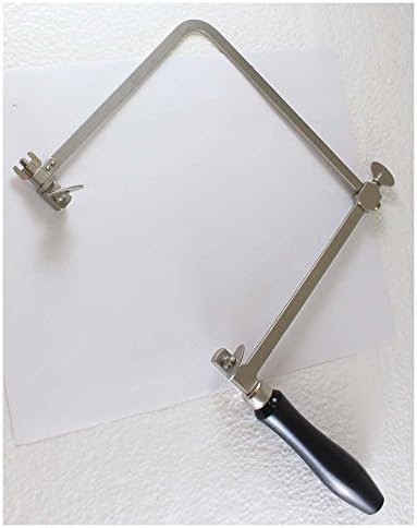 Instrumentul de bijuterie ToolUSA 6 Frame de ferăstrău reglabil | Se poate încadra până la 7 Lama de ferăstrău lung | Mânere